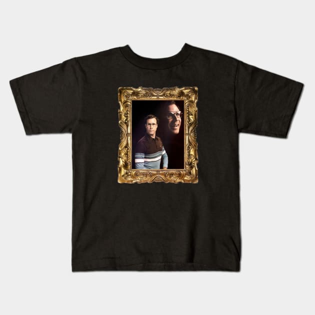 A portrait of swagger Kids T-Shirt by BodinStreet